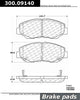 Centric Parts 300.09140 Brake Pads