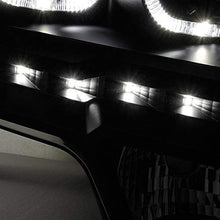 For Ford F150 Black Exclusive Halo Projector SMD DRL LED Headlights Driver + Passenger Side Pair