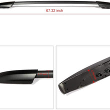 ROSY PIXEL Roof Rack Cross Bars for Toyota Highlander 2008 2009 2010 2011 2012 2013 Luggage Carrier Pair Black
