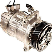 A/C Compressor - 6-Groove PXC14 Type - Compatible with 2012-2016 Nissan Sentra (Fits From 11/22/2011)