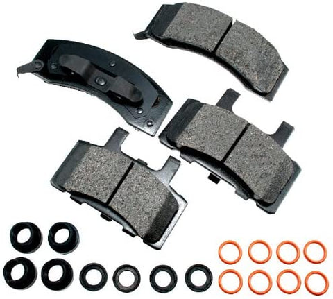 Akebono ACT370 Proact Ultra Premium Ceramic Disc Brake Pad kit