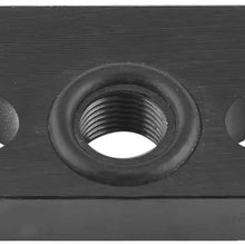 Qiilu 1/8 NPT Fuel Rail Pressure Regulator Adapter for Honda with Fittings