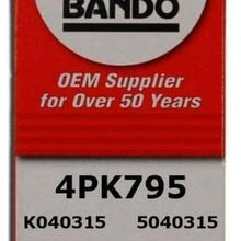 Bando 4PK780 OEM Quality Serpentine Belt (4PK795)