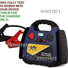 KHOI1971 Wall Charger AC Adapter Power Cable Cord Compatible with Auto XS 600 Peak car Battery Jump Starter - Charger AC Adapter NOT Created or Sold by Auto XS