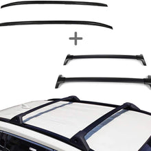 ECCPP Roof Rack Crossbars w/Side Rails fit for Toyota RAV4 2019-2020 Not fit Adventure/TRD Off-Road Models Rooftop Luggage Canoe Kayak Carrier Rack - 4Pcs Cargo Carrier System