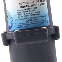 Gazechimp Accumulator Tank Water Pump Flow Control Systems Bladder-Type 125 psi 23.5 OZ