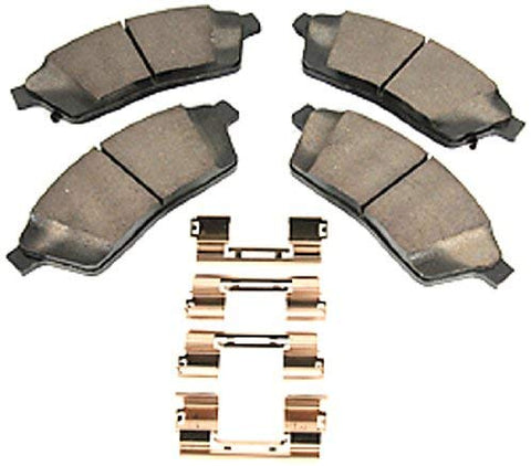 ACDelco 171-1077 GM Original Equipment Front Disc Brake Pad Kit with Brake Pads and Clips