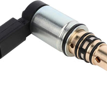 cciyu AC Compressor A/C Control Solenoid Valve Replace fit for 2007-2015 Volkswagen Passat 2006-2009 Volkswagen Rabbit 2009-2015 Volkswagen Tiguan