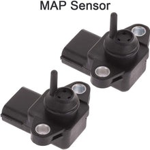 ZENITHIKE Manifold Absolute Pressure Sensor Replacement for MD355556 2004-2005 Chrysler. Sebring 2004-2012 Mitsubishi Eclipse 2005-2010 Mitsubishi Endeavor 2004-2010 Mitsubishi Galant 2pcs