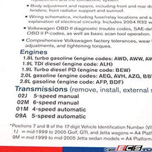 Bentley VG05 Repair Manual