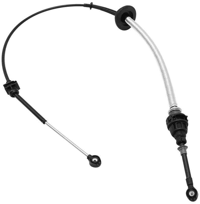 4L3Z-7E395-BA Automatic Transmission Shift Shifter Cable PE and Steel Fit for Ford F-150 2004 2005 (Set of 1)