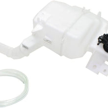 Washer Reservoir Windshield Expansion Tank w/Washer Pump and Cap compatible with Vehicles w/Headlight Washer Small Tank