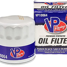 VP Racing 20,000 Mile Premium Full Synthetic Oil FilterVP10064, Fits Buick, Cadillac, Chevrolet and GMC,