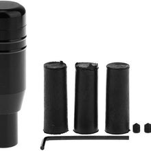 WINOMO Automatic Car Stick Shift Knob Cover Lever Universal Fit (Black)