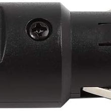 X AUTOHAUX 2pcs DC 12V 24V Universal Car Cigarette Lighter Male Plug Adapter Air Pump Electric Cup 90x25mm