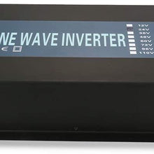 WZRELB Pure Sine Wave 5000W (10000W Surge) 24V Power Inverter DC to AC Power - Solar, RV, RBP-S500024