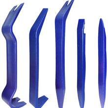 Manelord Trim Removal Tool - 5Pcs Trim Removal Tool Set, Auto Body Kit for Car Clips Removal, Dashboard Removal and Car Door Panel Trim Removal