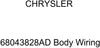 Genuine Chrysler 68043828AD Body Wiring