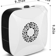 Zyyqt Mini Desktop Heater, Fast Hot Plug-in Office Home Small Electric Hot Air Portable Electric Heater