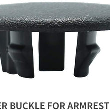 Aynaxcol 15279689 Armrest Cap Cover Left or Right Rear Bucket Seats Arm Rest Handle Trim Bolt Fits for 2007-2014 Chevy Tahoe Suburban Yukon Escalade
