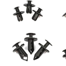 LSAILON Car Retainer Clips Kit 6Sizes Black Plastic Fender Clips Bumper Retainer Clips Kit fit for GM Ford Toyota with Tool,190Pcs
