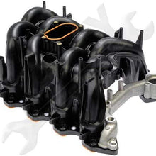 APDTY 726389 Upper Intake Manifold Assembly (Aluminum To Plastic With Integrated Gaskets) Fits Select 97-06 Fords (See Description For Details; Replaces 1L3Z9424BA, 3L3Z9424DA,F65Z9424C, XL3Z9424C)