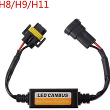 CAMFAI- 1Pc Car Styling Led Canbus Error Canceler Decoder Load Resistance Headlight Csl2018 (9005 9006 9012)