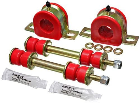 Energy Suspension 3-5178R Front Sway Bar Bushing & End Link Set