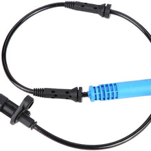 34526756375 ABS Speed Sensor Automotive ABS Wheel Speed Transducer Wiring Harness Speed Detector Direct Replacement Sensor for 525i 528i 530i 540i M5 1998 1999 2000 2001 2002 2003