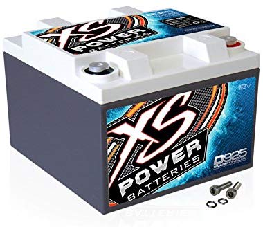 XS Power D925 XS Series 12V 2,000 Amp AGM High Output Battery with M6 Terminal Bolt