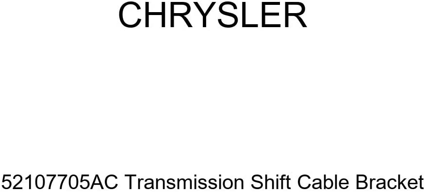 Genuine Chrysler 52107705AC Transmission Shift Cable Bracket