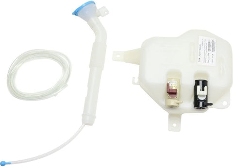 Washer Reservoir compatible with ACURA RSX 02-04 Assembly w/ 2 Pumps Cap and Inlet