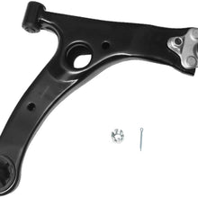 TUCAREST K640360 Front Right Lower Control Arm and Ball Joint Assembly Compatible 2000-2005 Toyota Celica 2003-2008 Corolla Passenger Side Suspension
