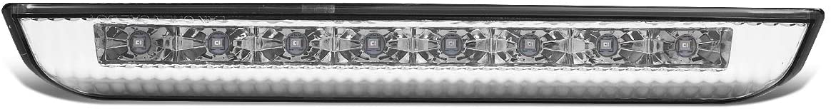DNA Motoring 3BL-NROG17-LED-CH Full LED 3rd Third Tail Brake Light Replacement
