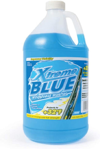 Camco 30297 1 Gallon Xtreme Blue Windshield Washer Fluid Summer Blend