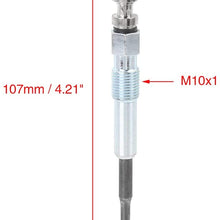 X AUTOHAUX Diesel Heater Glow Plugs for BMW 1 Series 3 Series 5 6 7 Series X3 X5 Set of 6