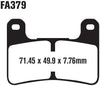 EBC Brakes EBPCK1002 Complete Double-H Sintered Brake Pad Change Kit