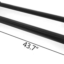 TUNTROL Roof Rack Cross Bars Fit for BMW X1 X3 E84 F25 2010-2018.luggage cargo rack Baggage Luggage Crossbar Cargo Carrier Luggage Carrier