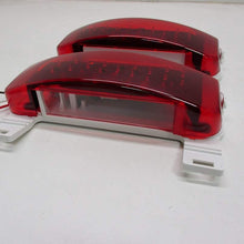 Command Electronics LED RV Camper Trailer Stop Turn Brake Tail Lights/License Light/White Base