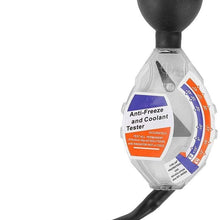 SolUptanisu Anti-Freeze Coolant Tester, Quality Dial Type Rapid-Test Anti-Freeze Densitometer Coolant Tester Accessory