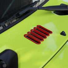 Carbon Fiber Jimny ABS Hood Scoop Air Vent Cover, Hood Scoop Decorative Cover for 2019-2020 Suzuki Jimny