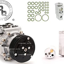 Comfort Auto Brand New AC Compressor with clutch, Drier, Expansion Valve, Oring kit 2001 Honda Civic 1.7L/ 2002 Honda Civic 2 door coupe 1.7l only 1 Year Warranty
