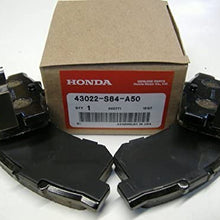Honda Genuine 43022-S84-A50 Brake Pad Set, Rear
