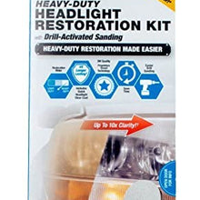 3M Heavy Duty Headlight Restoration Kit with Quick Clear Coat, 39175