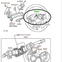 TOYOTA Genuine 84250-35070 Steering Pad Switch Assembly