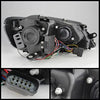 Spyder Auto 444-VJ11-LTDRL-BK Projector Headlight