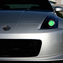 iJDMTOY (2) 3-SMD-5050 RGB LED Demon Eye w/ Remote Control Compatible With Car Motorcycle Projector Headlight Demon Eyes Retrofit