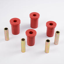 Front Control Arm Bushing Kit Duty Suspension 79-93 Replacement For Ford Mustang 6-205 (Red)