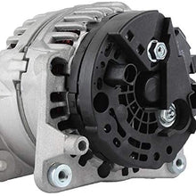New DB Electrical Alternator ABO0435-140 Compatible with/Replacement for John Deere 244J, 304J, 313, 315, 316GR, 318E, 318G, 320E, 326E, 328 400-24230 Voltage 12, Rotation CW, Amperage 140