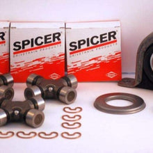 Dana Spicer Ford F250 F350 Superduty 4x4 Driveshaft Carrier Bearing and U Joint Kit
